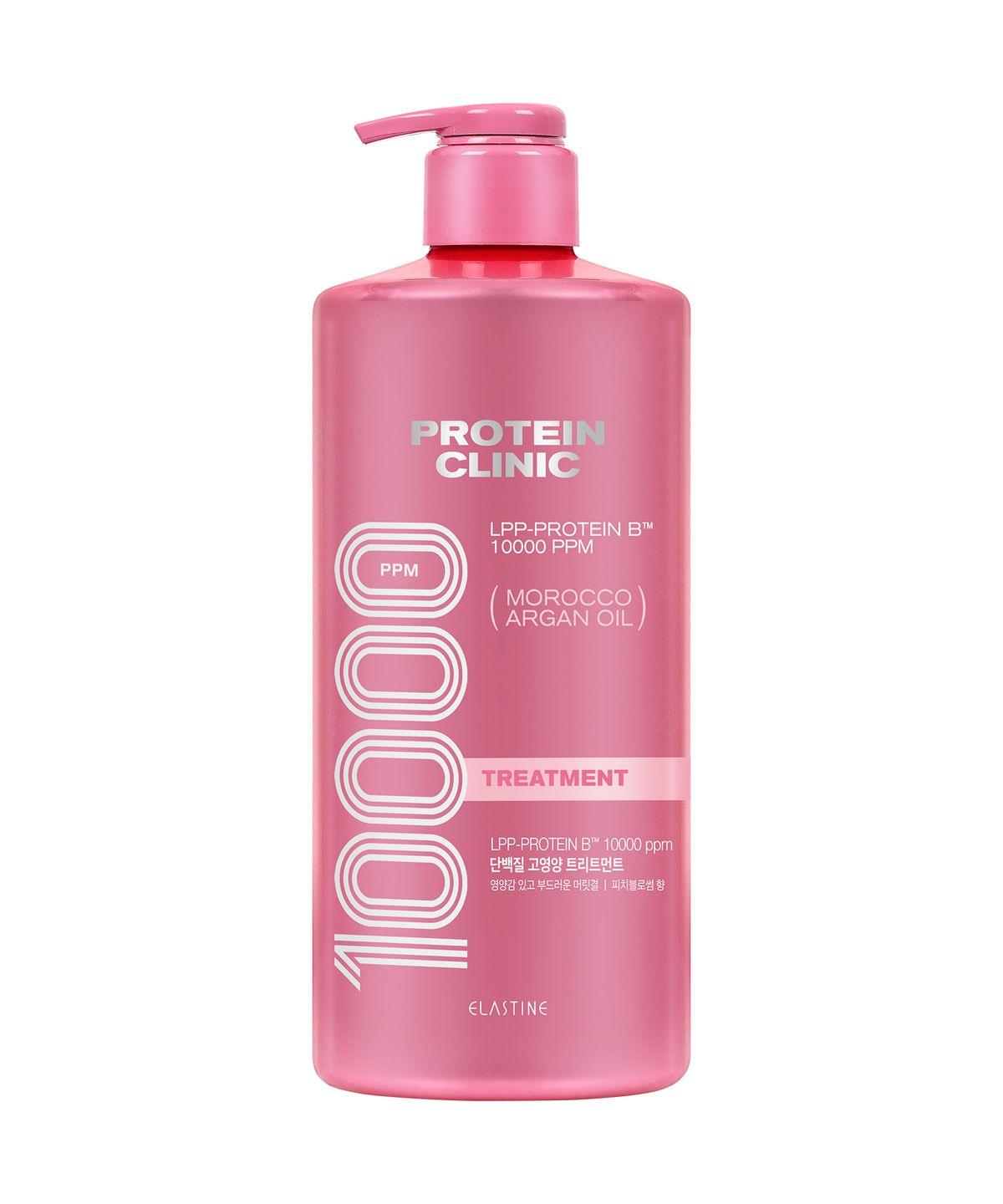Protein Clinic 10000 Moroccan Argan Oil Protein High-Nutritional Treatment Peach Blossom Scent 1000ml