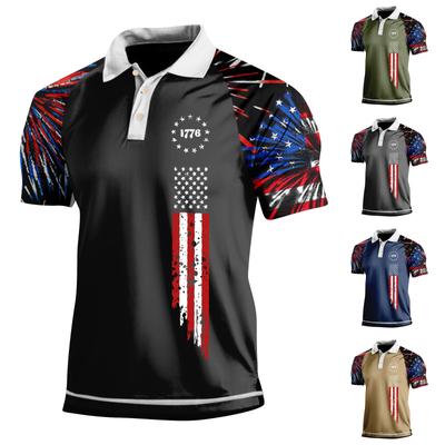 Herren-Golfhemd, lässig, sportlich, V-Ausschnitt, gerippter Kragen, kurze Ärmel, modisch, lässig, einfarbig, einfarbig, Frühling und Sommer, normale Passform