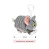 Tom & Jerry Cartoon Plush Keychain - Cute Tom Cat Pendant Bag Accessory
