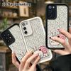 Phone Case: 2D Flat Samsung Galaxy A34 A35 M05 M06 S20 S22 S21 FE Plus 5G Protective Case, Gentle and Shy, Christmas and Halloween Gift