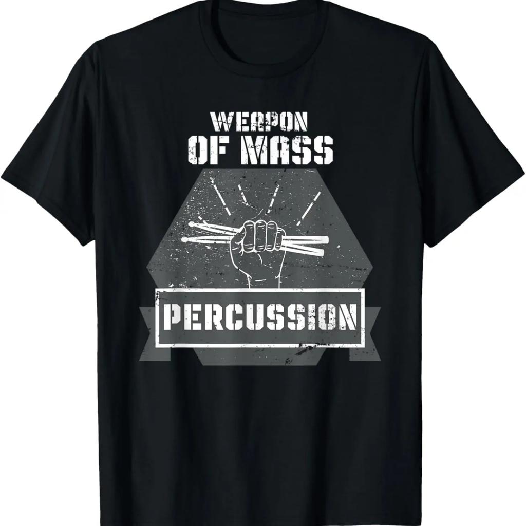 Mens Never underestimate an old man with a drum set T-Shirt