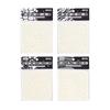 6 stk/sett Tekstursjablonger for maling Sjablonger for maling og dekor Wave Floral Butterfly sjablongmaler Studentrekvisita
