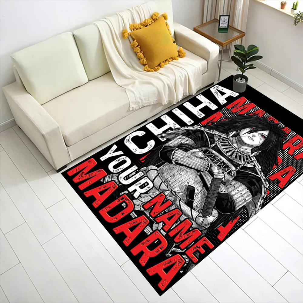 Naruto Character Customizable Name Floor Mat Design for Decorate room Dining Room Living Rooms Outdoor Antislip Carpet Anime Office Decor