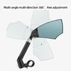 1Pc Cycling Handlebar Safety Rearview Spots Mirror Adjustable Swivels Safe Rearview Mirror Quick installation