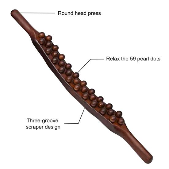 Gua Stick Back Muscle Relaxation Massage Sha Abdomen Shoulders Fascia Relaxation