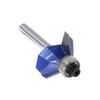 1/4” Shank Chamfer Router Bit 45 Degree Wood Bits Wear-resisting Bevel Milling Cutter  Furniture