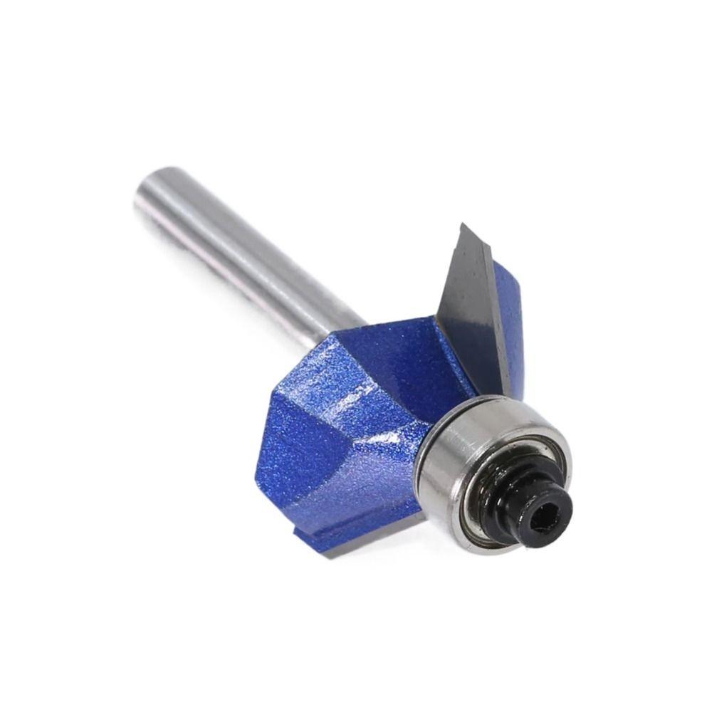 1/4” Shank Chamfer Router Bit 45 Degree Wood Bits Wear-resisting Bevel Milling Cutter  Furniture