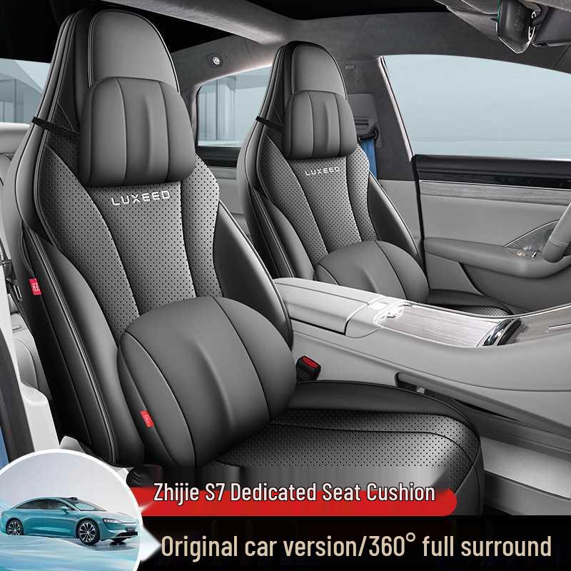 All-Leather Seat Cushion for ZEEKR S7 - Breathable, Full Coverage, Four Seasons Use