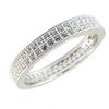 Silver Ring 'Pour La Vie' Silvery White (rhodium) - 3 Mm