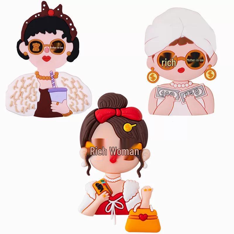 Mother's Day Cake Decor: Cute Mom & Bestie Ornaments - Internet Celebrity Duck Plug-in.