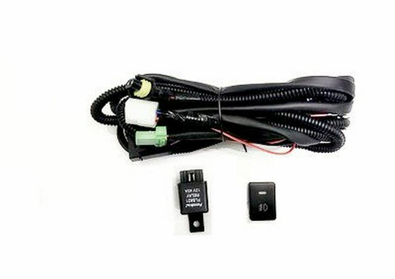 Compatible Fog Light Assembly for 14-19 Patrol Y62: Front Bumper LED Fog Lights & Frames Single Pack