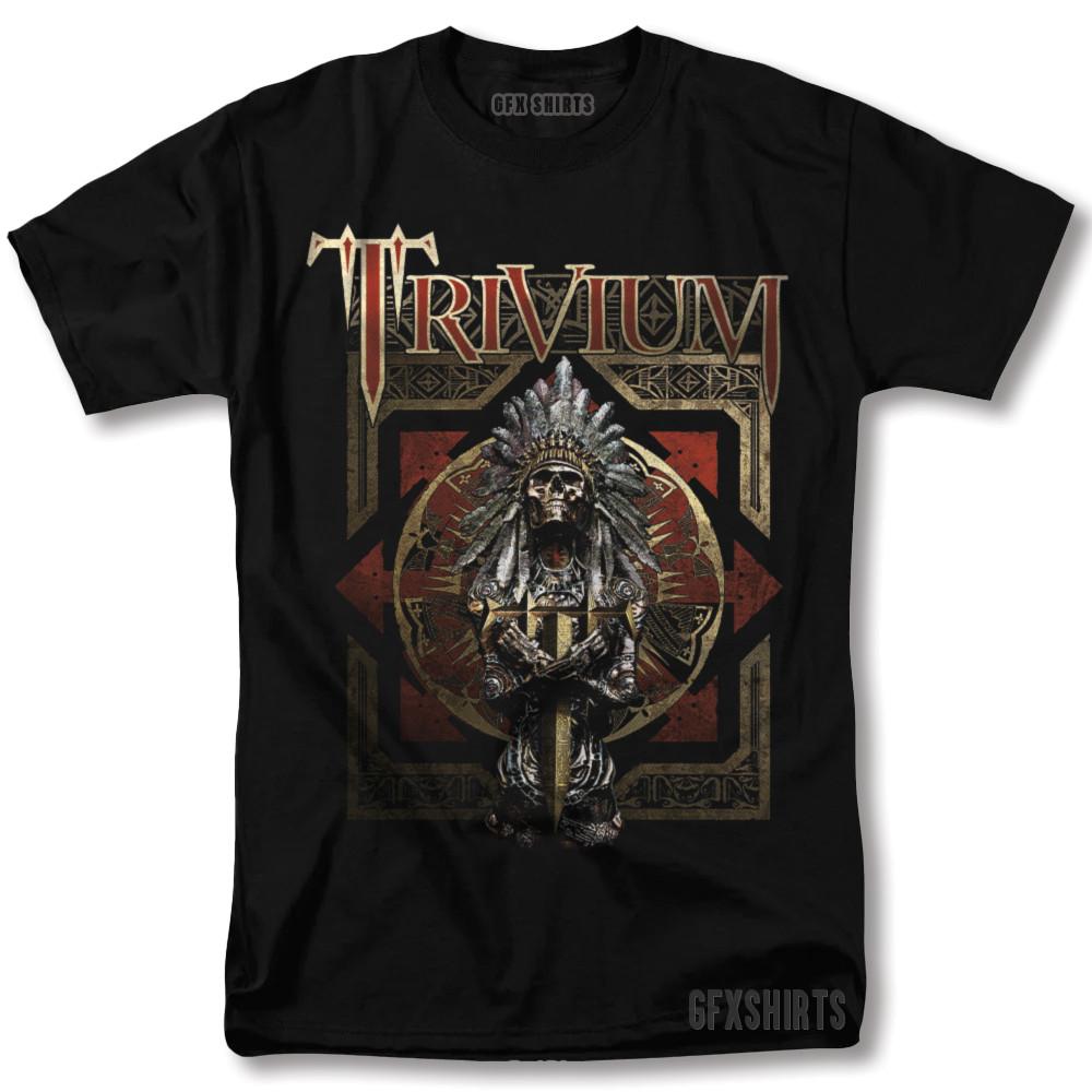 Trivium Shirt Heavy Metal Rock Concert Tour Vntg Graphic Design T-Shirt Unisex T-Shirt S