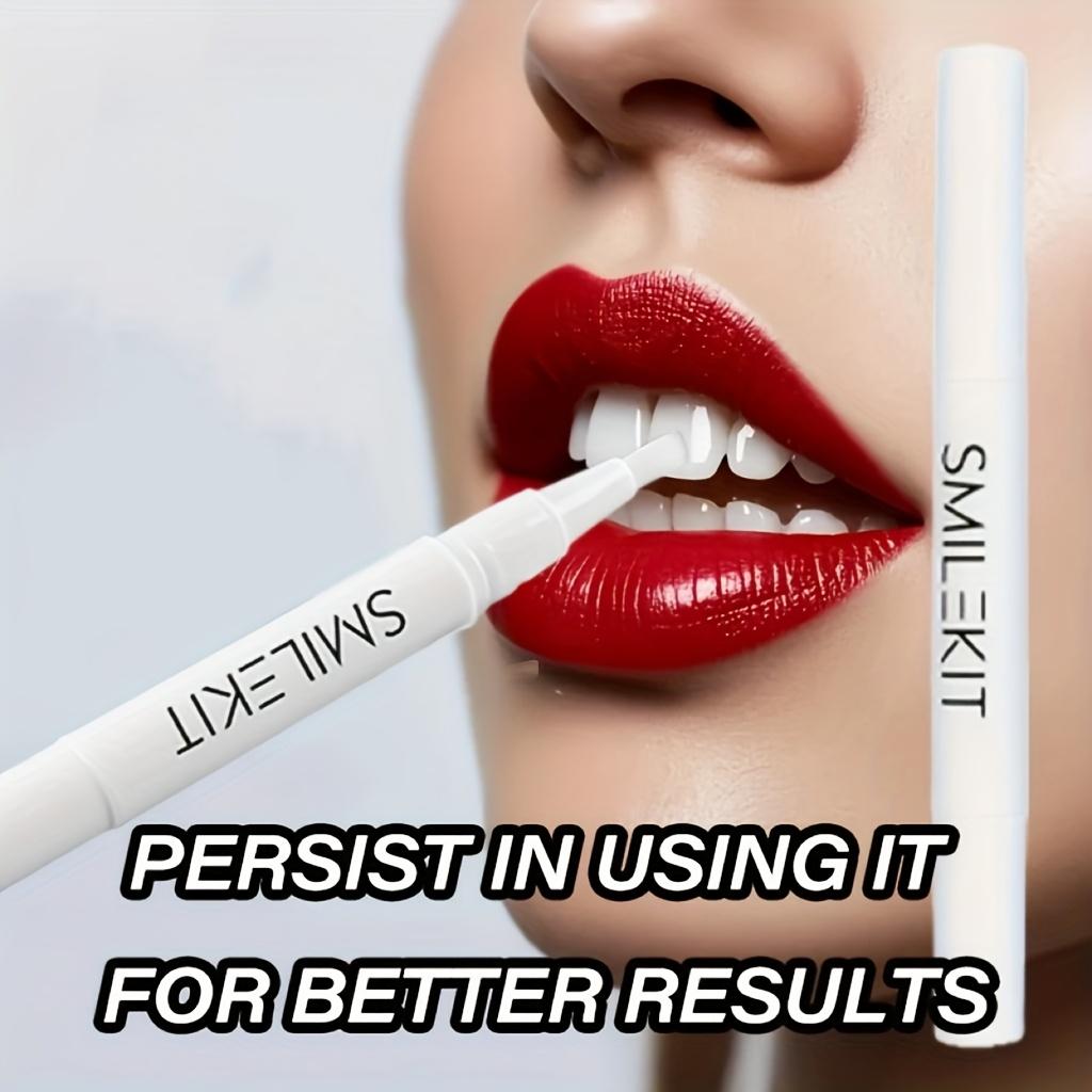 V34 Teeth Whitening Pen Set Whitening Gel for Adults, Mint Flavor, 2ml