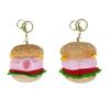 Cute Hamburger Sandwich Kapibala Plush Doll Pendant Creative Husky Little Yellow Duck Flour Pig Doll
