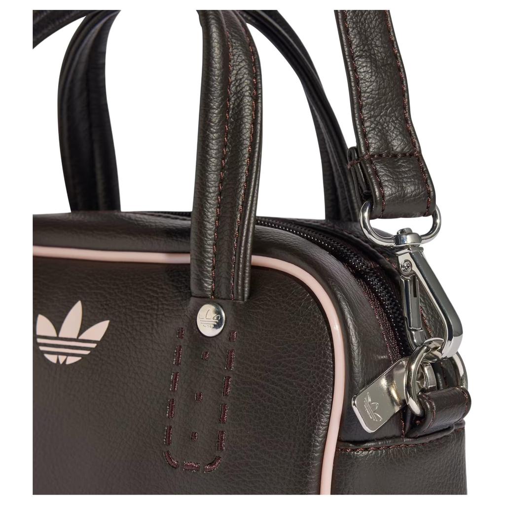 adidas Originals Adicolor Trefoil Logo Mini Crossbody Bag Women Bags Aurora-Brown KD7844