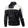 Lederjacke Herbst und Winter Herren Personalisierter Motorradanzug Stehkragen Lederjacke Reitjacke