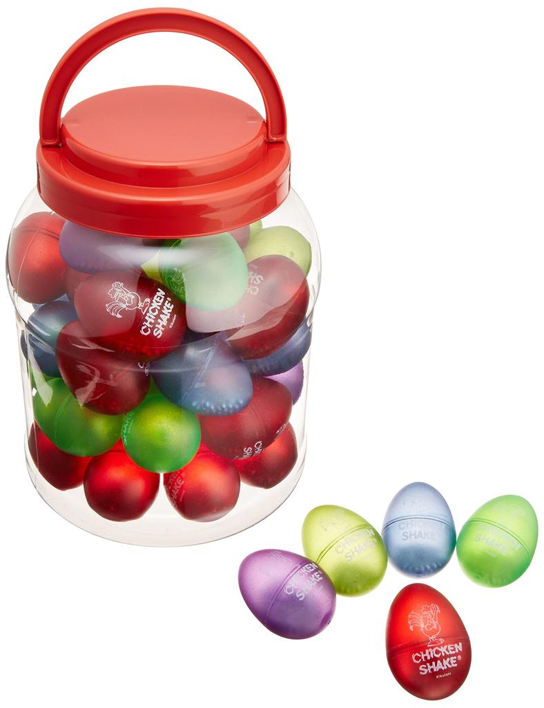 Kikutani Egg Maracas Red Blue Yellow Green Purple 8 Pieces Each 40 Pieces CK-01