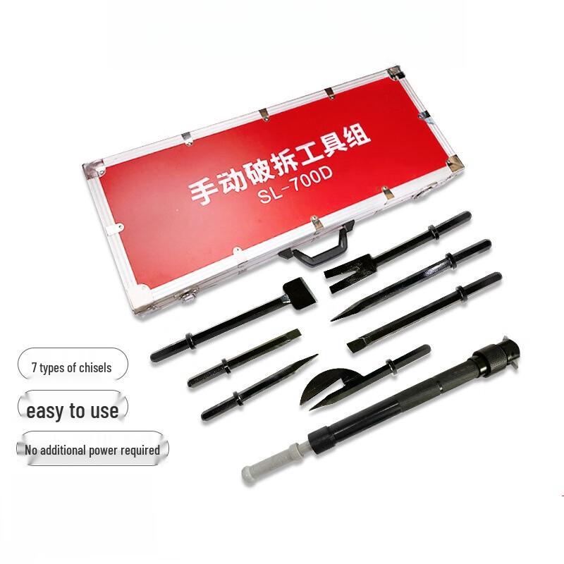 Manual 8-Piece Breaching Tool Set
