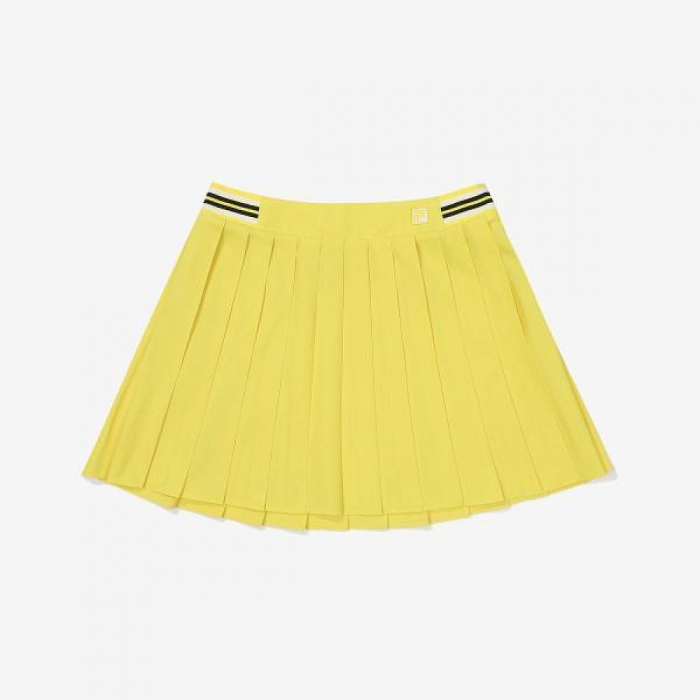 Fila Tennis Life Pleated Skirt yellow/075