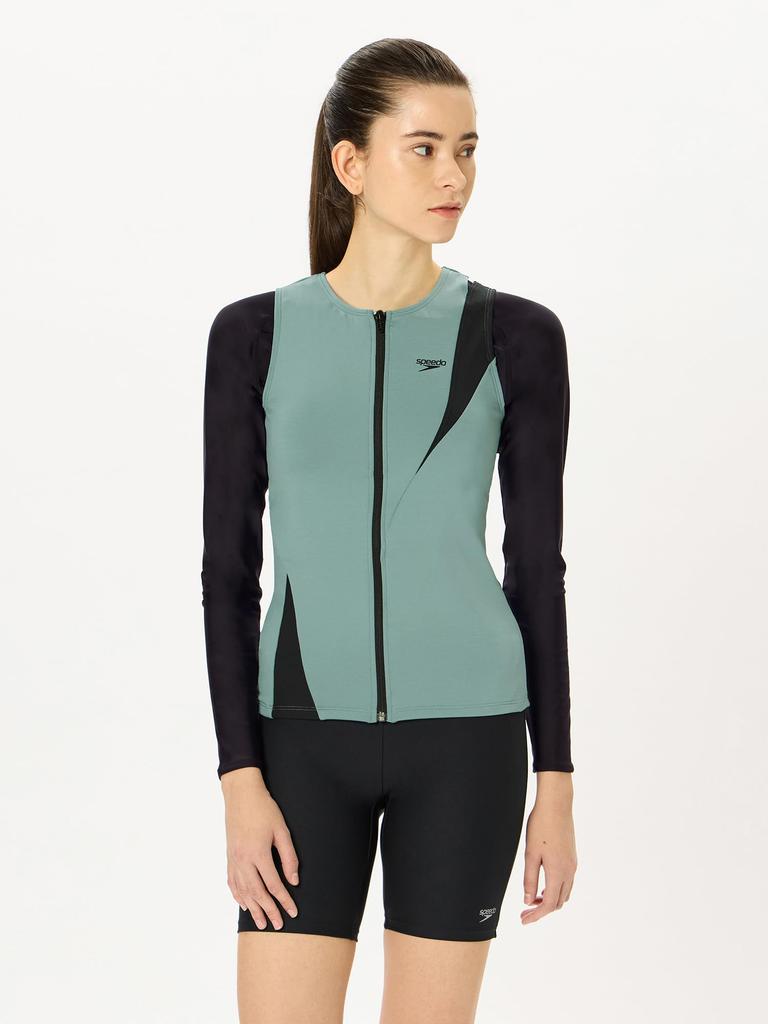 Speedo SWARM Rashguard SFW72450 Black O Women's