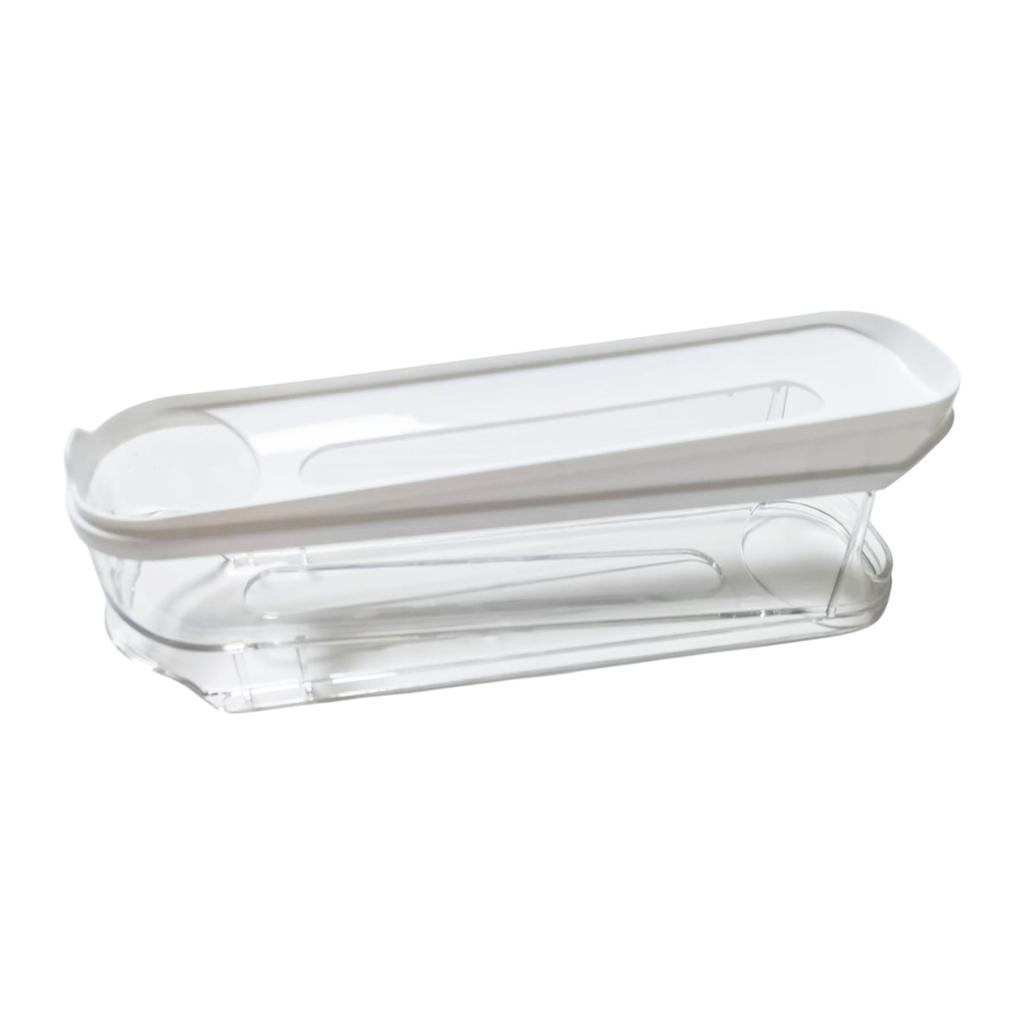 Slide Type Egg Carton Double Automatic Egg Roller Refrigerator Side Door Egg Storage Kitchen Countertop Egg Holder