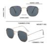 New Unisex Rectangle Vintage Sunglasses Design Retro Sun Glasses Female Lady Eyeglass Cat Eye Casual Goggles UV400 Glasses