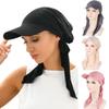 Multicolor Hijab Chemo Muslim Women's Scarf Caps Sun Headwear Headscarf Turban Hat Snood Hats Baseball Cap Snood Hats