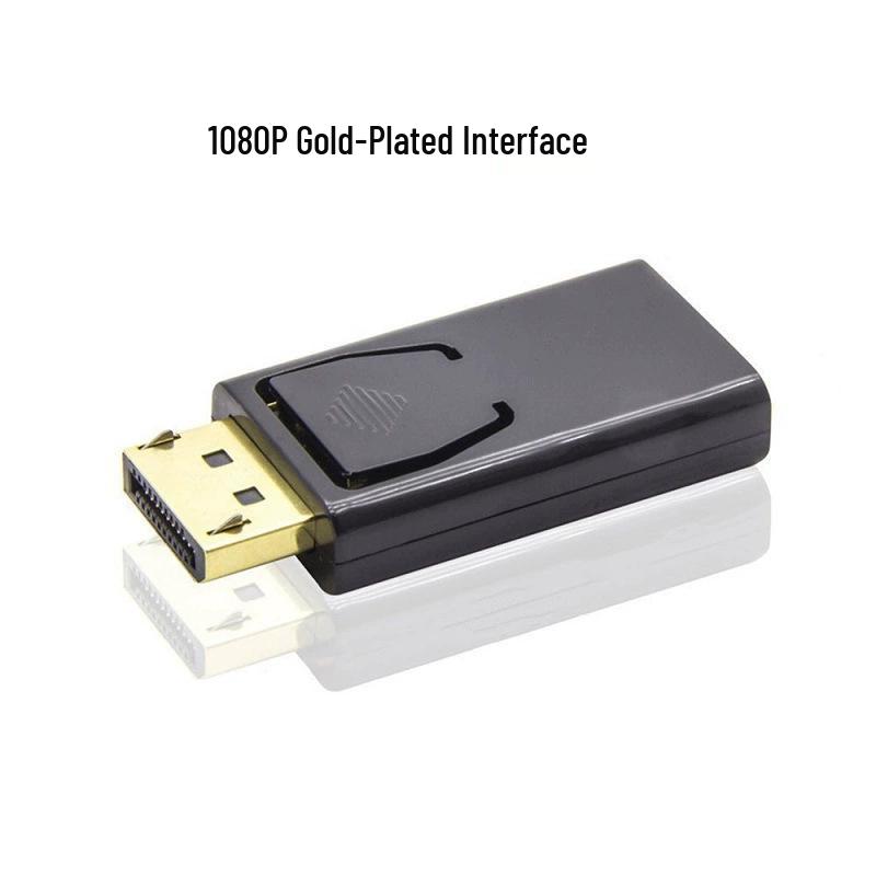 4K DP to HDMI Adapter: Connects DP to HDMI for Monitors and Projectors