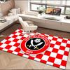 1PC rug Sheffield Team Crest Carpet, Chair Rug,Area Rug for Office Bedroom living rooms bedroom, Doormat decor Christmas fan gifts