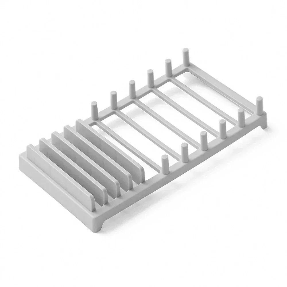 Multi-use Bowl Dish Lid Holder Storage Drain Racks Multi Card Position Plate Dish Knife Storage Kitchen Cookware Organization