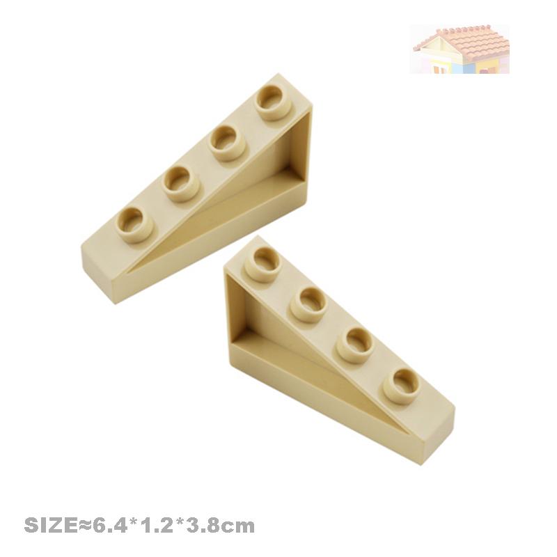 Große Bausteine Haus Zubehörteile Dach Fenster Wand Konstruktion Zusammenbauen Duplo Steine Lernspielzeug für Kinder Geschenk