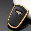 for Cadillac Key Fob Cover 5 Buttons Car Key Case fits Cadi ATS CT6 CTS ELR SRX XTS XT4 XT5 XT6 2025 2024