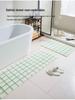 Korean-Style Non-Slip Water-Absorbing Floor Mat for Bathroom, Entrance, or Bedroom