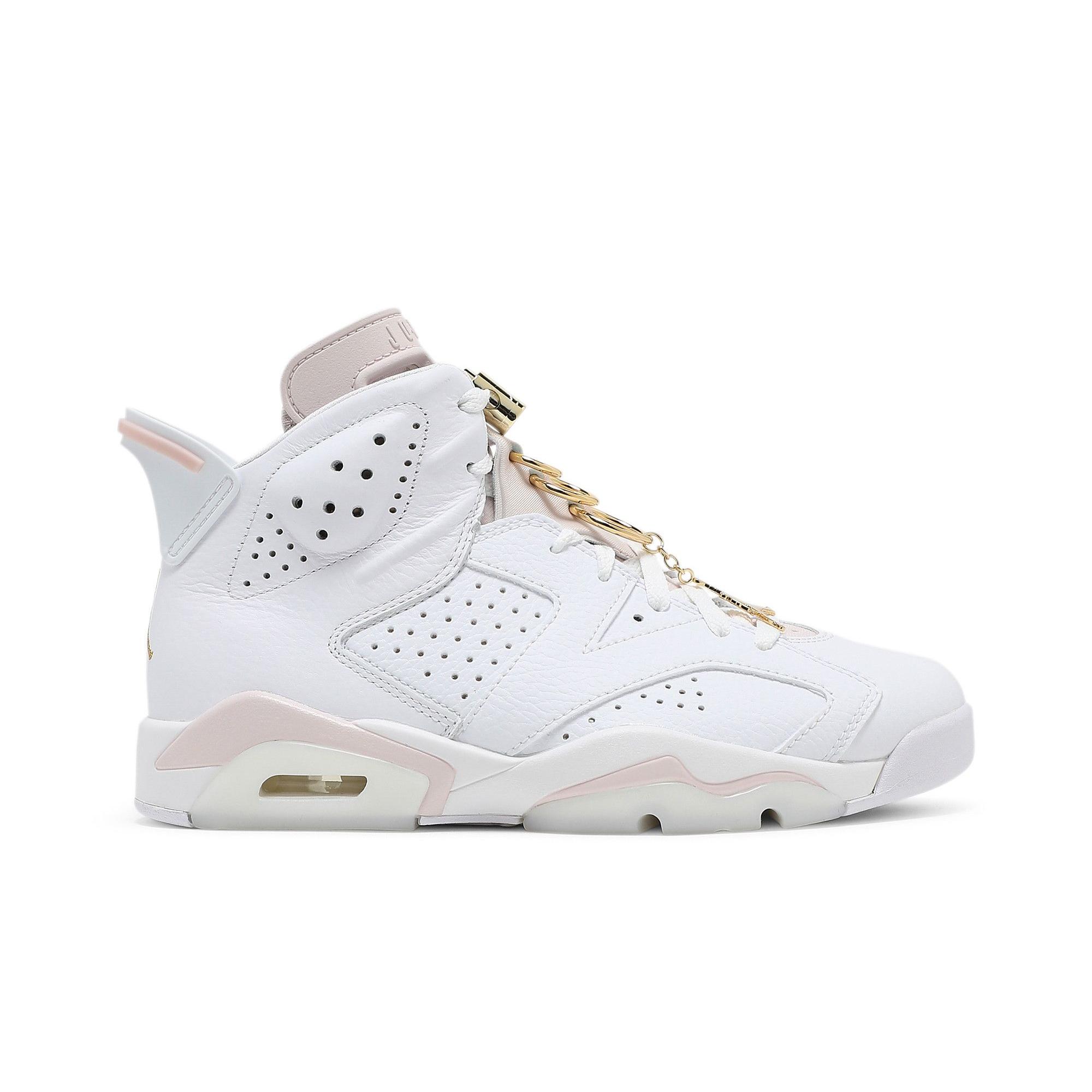 Womens Air Jordan 6 Retro `Gold