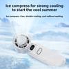 Foldable USB Rechargeable Cooling Fan - Portable Outdoor High-Speed Mini Handheld Fan for Travel, Camping & Daily Use