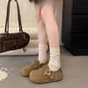 New Thick-soled Women's Shoes with Insole Height Increase, Retro Full-bag Height Increase, Versatile Single Shoes