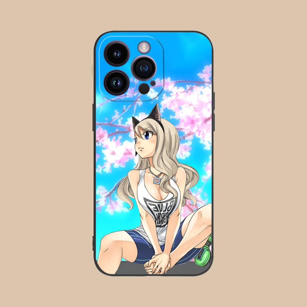 Edens Zero Rebecca Phone Case for iPhone 17 16 15 14 13 12 11 X XR XS 8 7 Air Pro Max Plus Mini Soft TPU Shockproof Cover