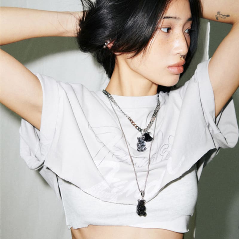 

MIKSHIMAI CHARMING CANDY NECKLACE white