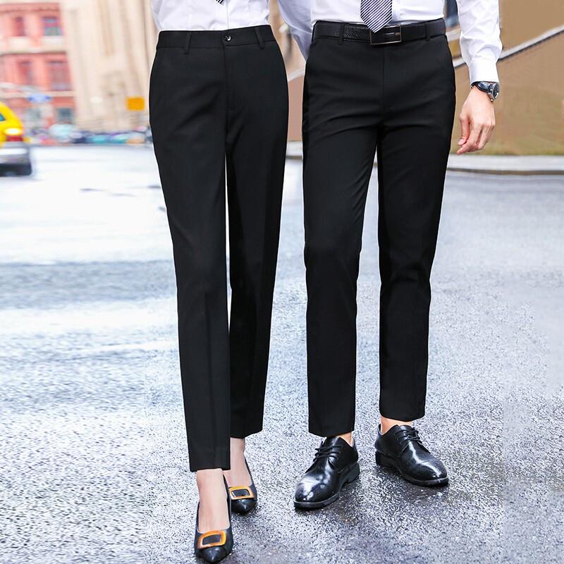 TROMAN Unisex Business Stretch Trousers 32/L