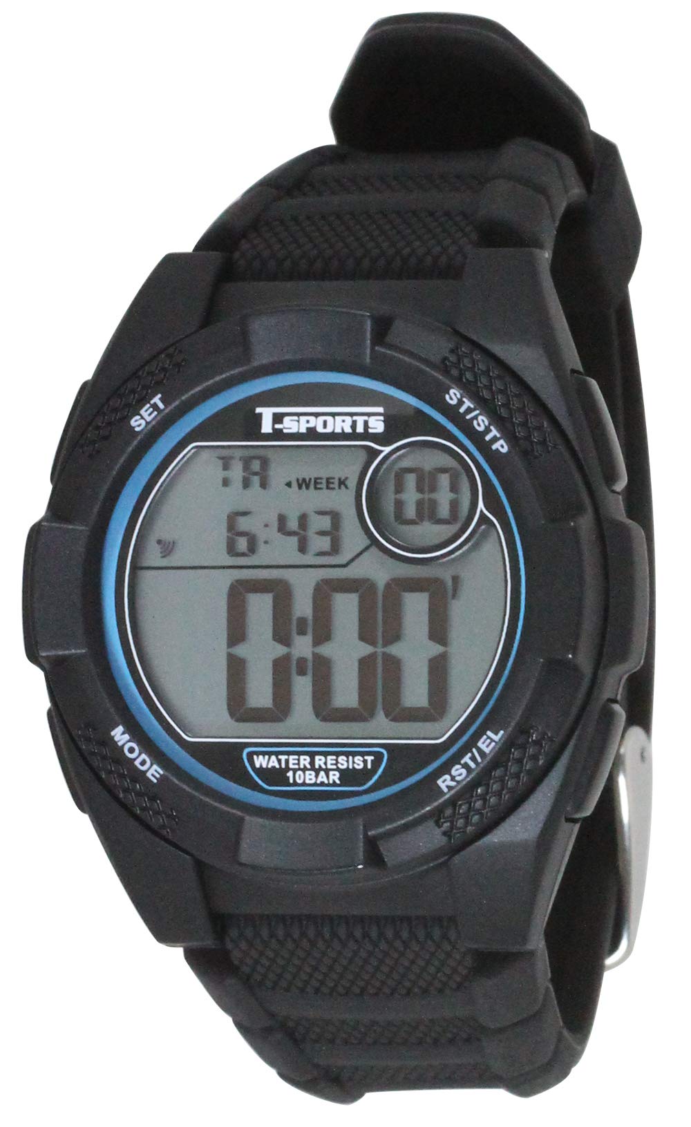 

[Clefer] T-Sports TS-D062-BK Мужские часы, Черные