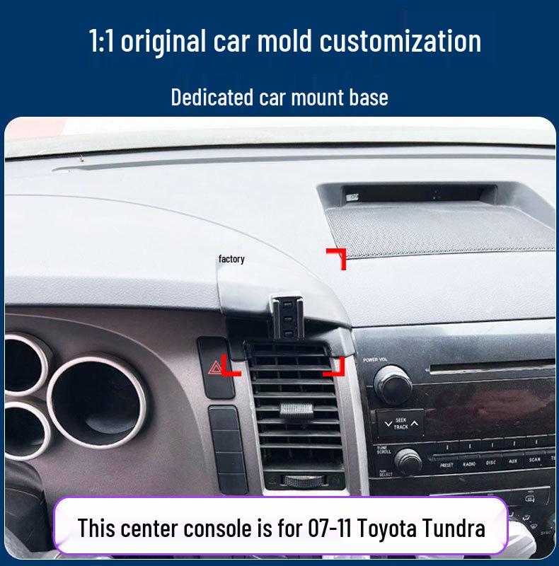 Uchwyt na telefon do konsoli Toyota Tundra 07-23, Uchwyt antywstrząsowy