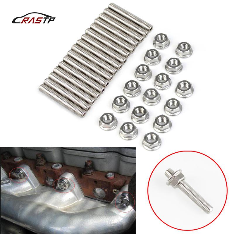 Stainless Steel Exhaust Manifold Bolt Kit for Ford 4.6/5.4L V8
