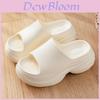 Indoor Womens Eva Thick Sole Slipper With Nonslip Bottom For Home Comfort