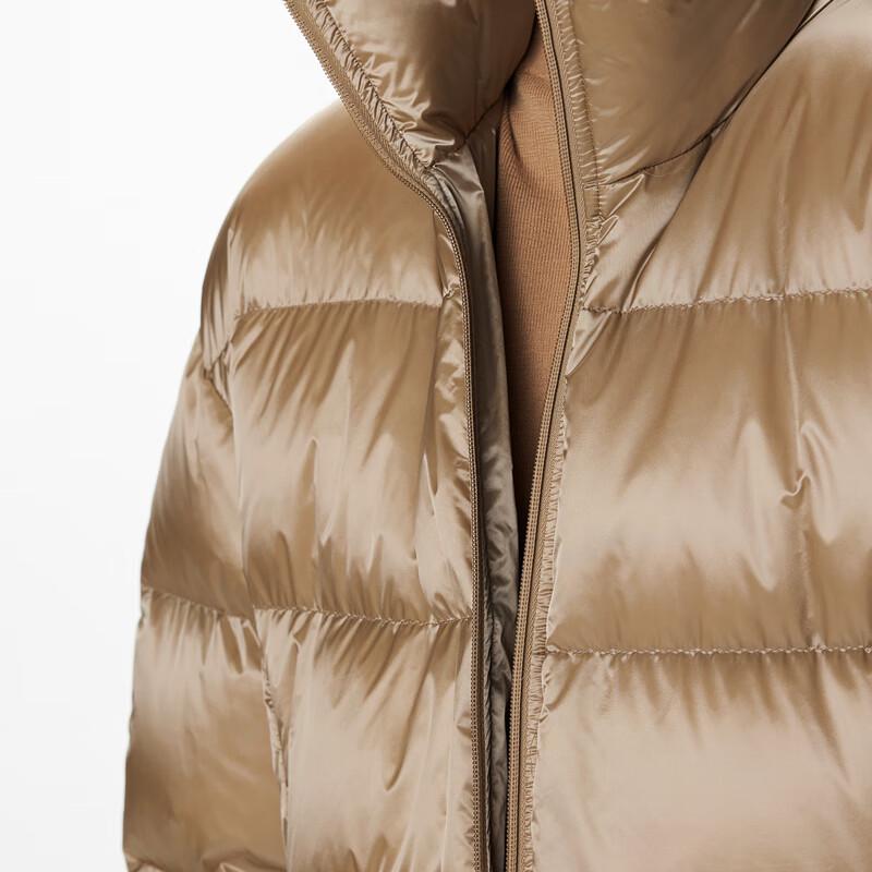 JNBY 2024 Winter Stand-Collar Long Sleeve Down Jacket