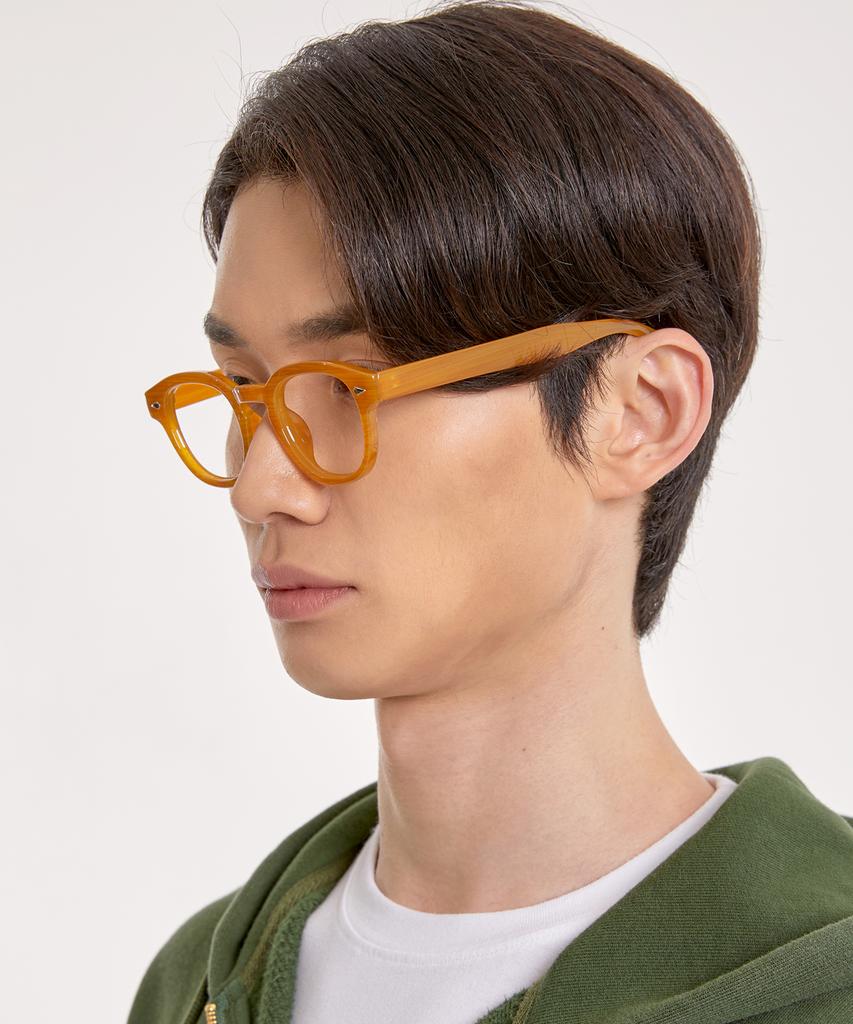 Eseubika Hector-C02 Blue Light Horn-Rimmed Glasses