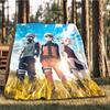1pc Naruto, Sakura, Kakashi Outdoor Flannel Blanket, Cozy & Warm Soft Te Playful Design, Napping Camping,