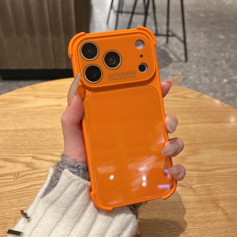 Crystal Candy Acrylic Shockproof Case For iPhone 17 Air 16 15 14 13 Pro Max Corners Protective Hard Glass Phone Cover