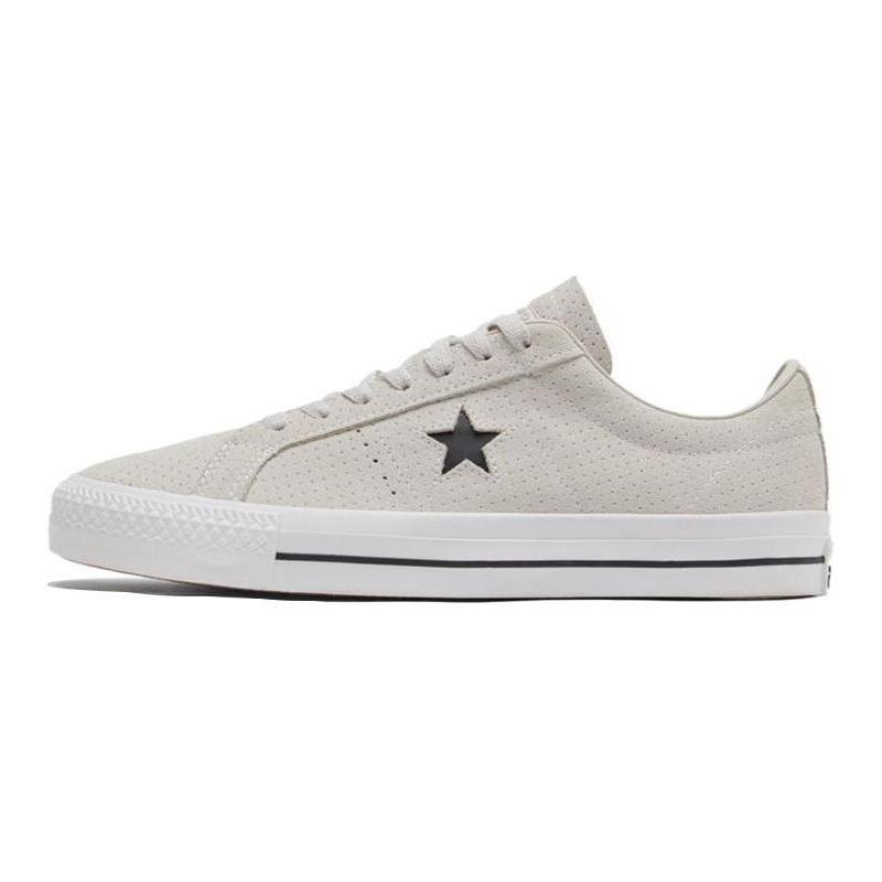 Converse One Star Pro simple and comfortable non-slip and wear-resistant low-top board shoes for men and women in off-white