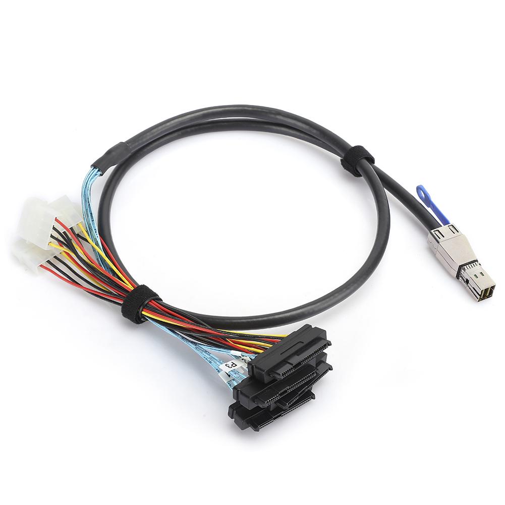 

G0502 Внешний жесткий диск Кабель Mini SAS SFF-8644 - SFF-8482 Сервер Компьютерные аксессуары2 метра 2 Meters