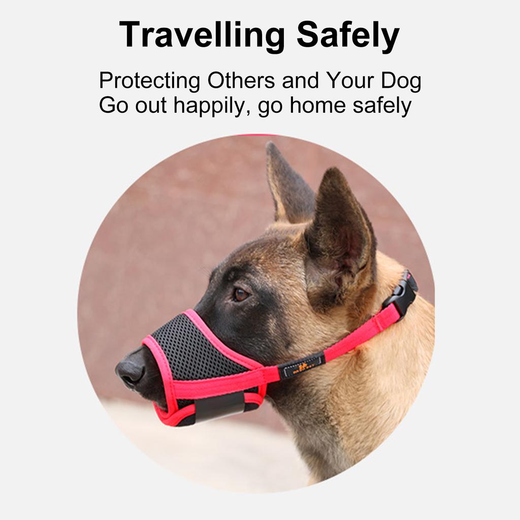 Dog Muzzle Dog Mouth Cover Anti Bite Anti Misuse Dog Mouth Cover Waterproof Dog Stop Barker